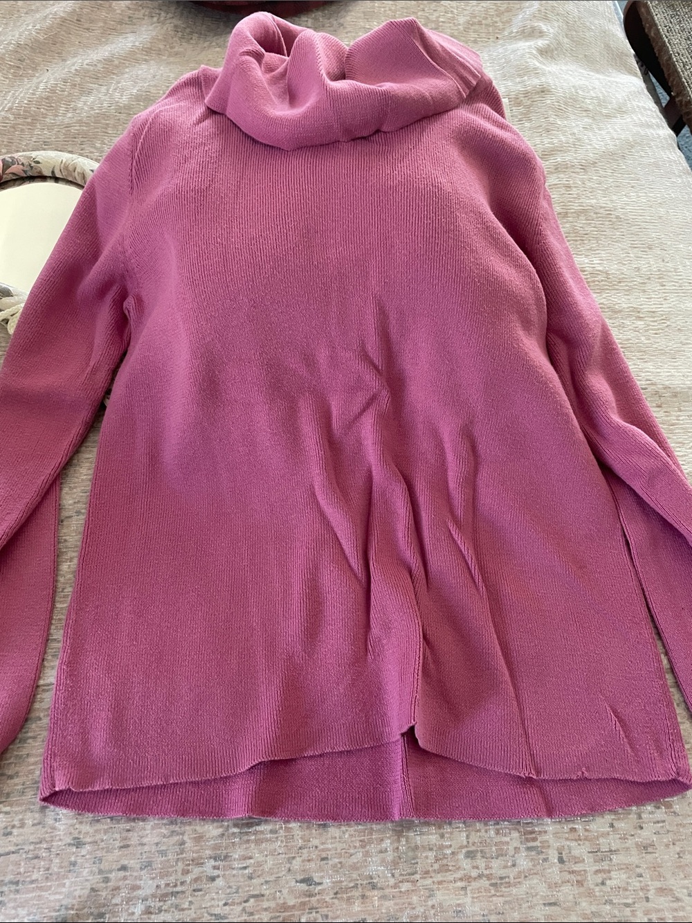 Style & Co. Dusty Rose Cowl Neck Sweater